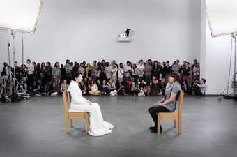 Marina Abramović, The Artist is Present 2010, 3-month performance, The Museum of Modern Art, New York