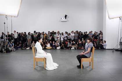 Marina Abramović, The Artist is Present 2010, 3-month performance, The Museum of Modern Art, New York