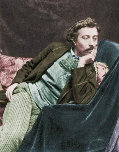 Hand-tinted portrait of Paul Gauguin 1891