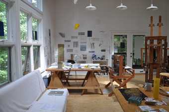 Ismini studio in Albers' foundation