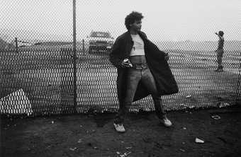 Photograph by Graciela Iturbide - Sin Titulo, White Fence, East LA 1990