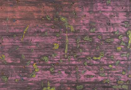 Jack Whitten, Asa’s Palace, 1973, acrylic paint on canvas, 273.1 × 392.4 cm - © Jack Whitten, courtesy the artist and Hauser & Wirth, photo: Christopher Burke