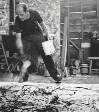 Jackson Pollock 1950 Action Painting 