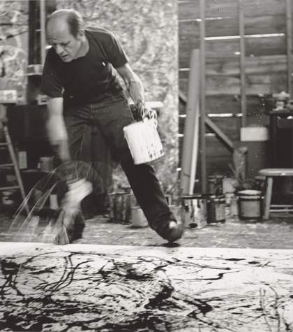 Jackson Pollock 1950 Action Painting