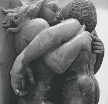 Jacob epstein Jacob and the Angel detail of the angel supporting Jacob