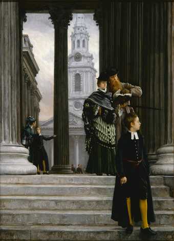 James Tissot London Visitors 1873 Milwaukee Art Museum, Layton Art Collection, Gift of Frederick Layton L1888.14