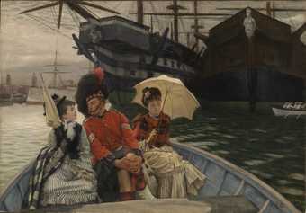 James Tissot Portsmouth Dockyard c.1877 Tate Bequeathed by Sir Hugh Walpole 1941James Tissot Portsmouth Dockyard c.1877 Tate Bequeathed by Sir Hugh Walpole 1941