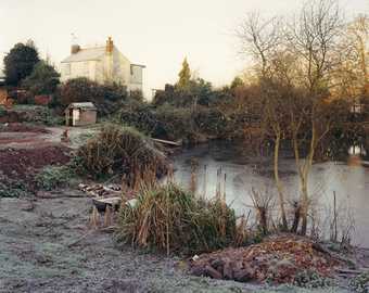 Jem Southam The Pond at Upton Pyne January 1997 diptych 1997