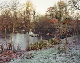 Jem Southam The Pond at Upton Pyne January 1997 diptych 1997