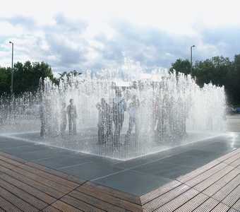 Jeppe Hein Appearing Rooms 2004 installation