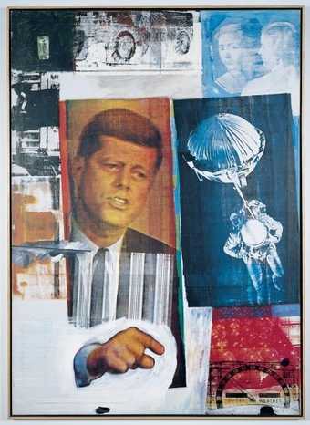 ​Robert Rauschenberg Retroactive II 1964, Museum of Contemporary Art (Chicago)