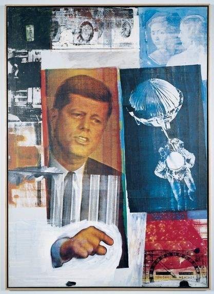​Robert Rauschenberg Retroactive II 1964, Museum of Contemporary Art (Chicago)