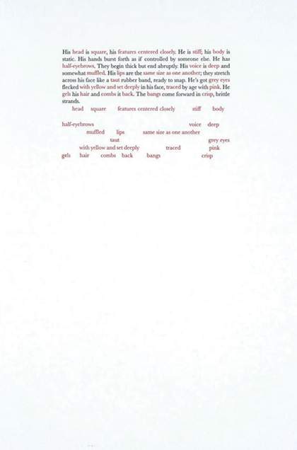 Jill Magid The 18 Spies, Vincent X 2008