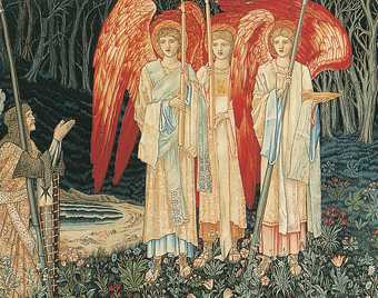 Edward Coley Burne-Jones. The Attainment: The Vision of the Holy Grail to Sir Galahad, Sir Bors and Sir Percival
