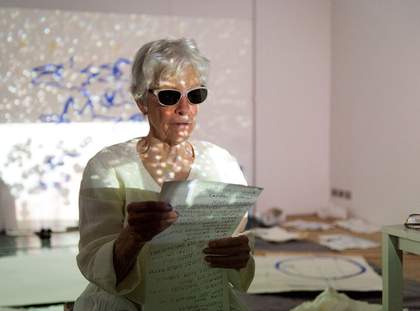Joan Jonas, Draw Without Looking 2013