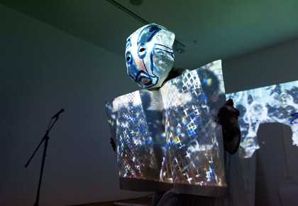 Joan Jonas, Draw Without Looking 2013