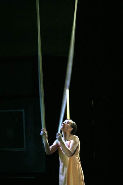 Joan Jonas, Helen in Egypt: Lines in the Sand 2004