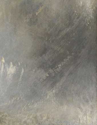JMW Turner, Snow Storm, exhibited 1842 - detail