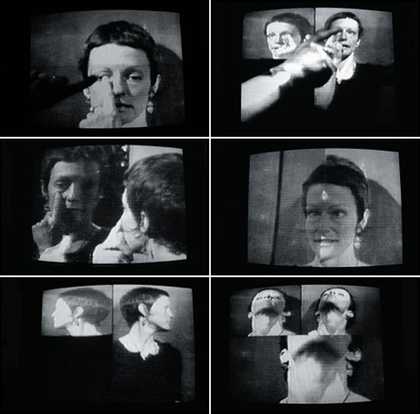 Joan Jonas Left Side Right Side 1972 stills