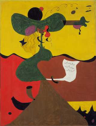 Joan Miro Portrait of Mrs Mills in 1750 