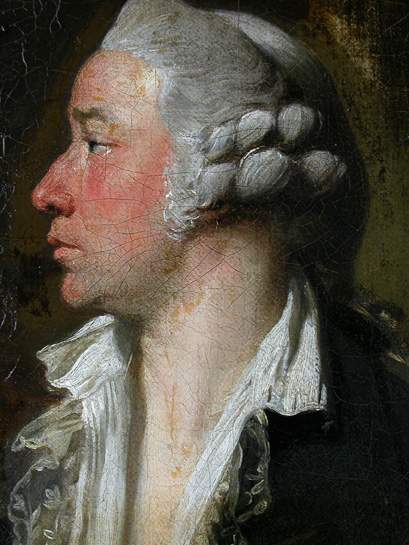 Johan Zoffany's Charles Macklin as Shylock, detail of paintwork for Tate conservation project