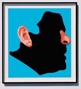 John Baldessari Noses and Ears Etc The Gemini Series Profile with Ear and Nose Colour 2006