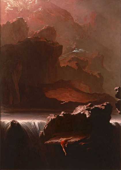 John Martin Sadak in Search of the Waters of Oblivion 1812