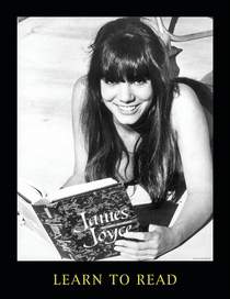 John Baldessari Learn to Read poster 2003