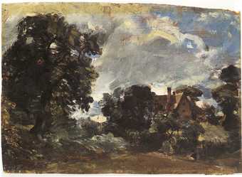 John Constable Church Farm, Langham c.1810–15
