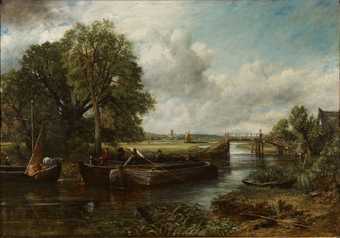 John Constable View on the Stour Near Dedham 1822