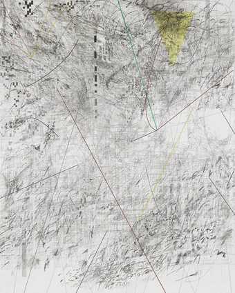 Julie Mehretu Mogamma, A Painting in Four Parts: Part 3 2012 Ink and acrylic paint on canvas