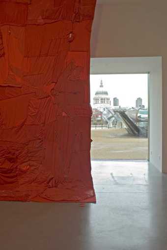 Brian Jungen People's Flag (detail) 2006 Textile installation