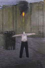 Karl Weschke Fire-Eater (with spectators) 1984-86
