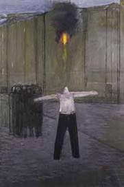 Karl Weschke Fire-Eater (with spectators) 1984-86