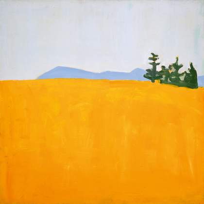 Alex Katz Ives Field 1956