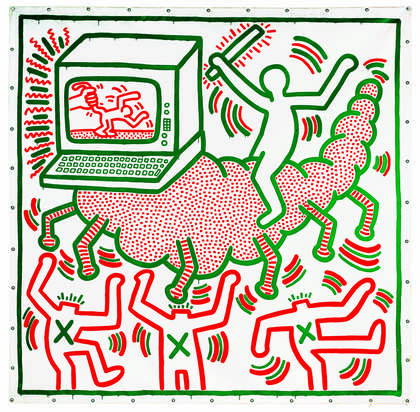 Keith Haring, Untitled 1983 © Keith Haring Foundation