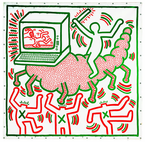 Audio Description Tour Keith Haring Tate Liverpool + RIBA North