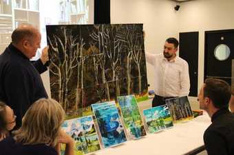 Kevin Jacobs and Guy Allott, Live Archive event, Tate Britain 