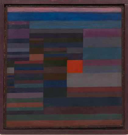 Paul Klee Fire in the Evening 