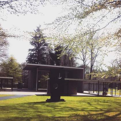Rietveld Pavilion at the Kroller-Muller Museum