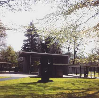 Rietveld Pavilion at the Kroller-Muller Museum