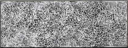 Emily Kame Kngwarreye Anwerlarr anganenty (Big yam Dreaming) 1995