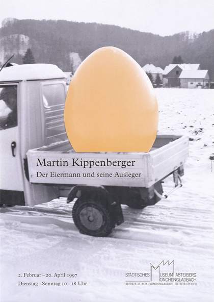 Martin Kippenberger The Eggman and his Outriggers 1997