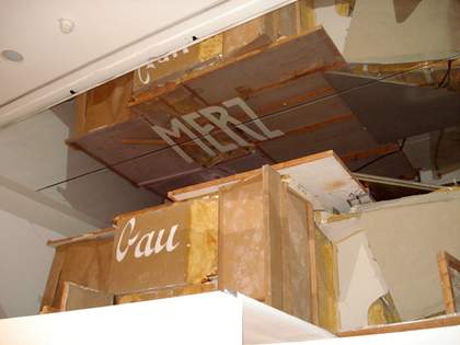 Kurt Schwitters Merzbau 1933, reconstruction by Peter Bissegger 1981–3 Present installation at the Sprengel Museum Hannover