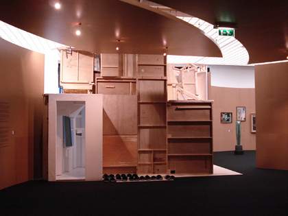 Merzbau, travelling version 1988 Reconstruction in the Museum Boijmans van Beuningen, Rotterdam 2007