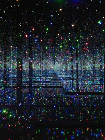 Yayoi Kusama Infinity Mirrored Room - Filled with the Brilliance of Life 2011/2017 Tate Presented by the artist, Ota Fine Arts and Victoria Miro 2015, accessioned 2019 © YAYOI KUSAMA