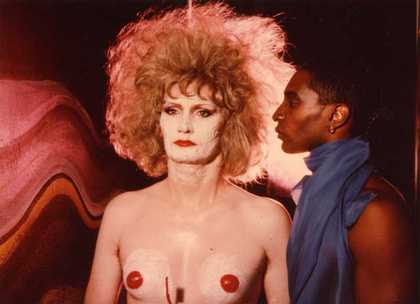Jayne County and Joaquin La Habana in City of Lost Souls 1983