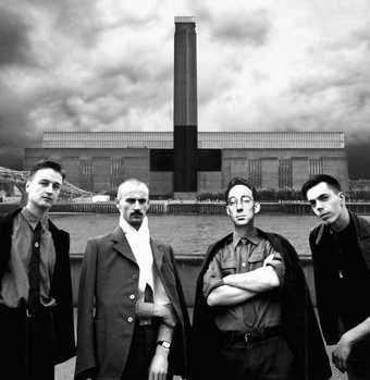 Laibach outside Tate Modern