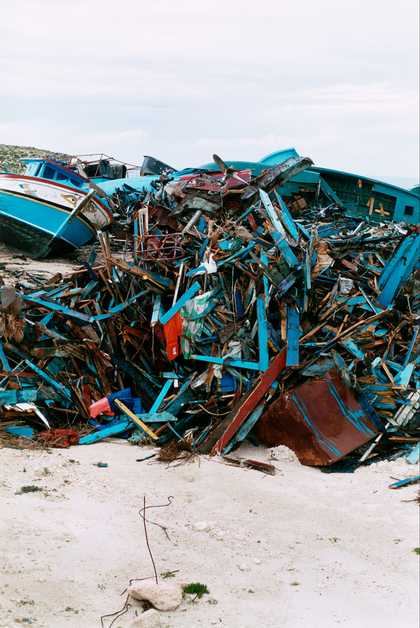 ​Wolfgang Tillmans Lampedusa 2008 © Wolfgang Tillmans