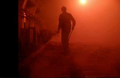 Wang Bing West of the Tracks film still